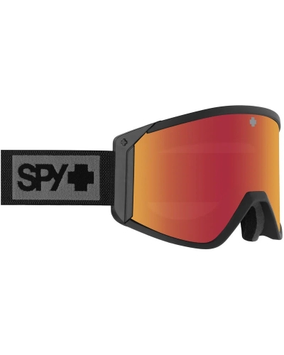 Gogle SPY Raider Matte Black (ML Rose with Red Mirror)